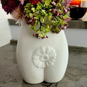 Beautiful French artwork lady vase